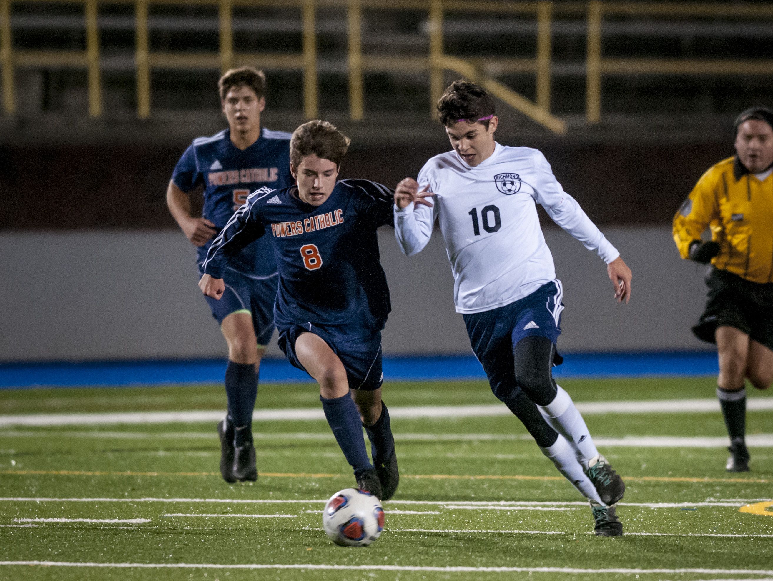 Flint Powers Catholic holds off Richmond, 2-1 | USA TODAY High School ...