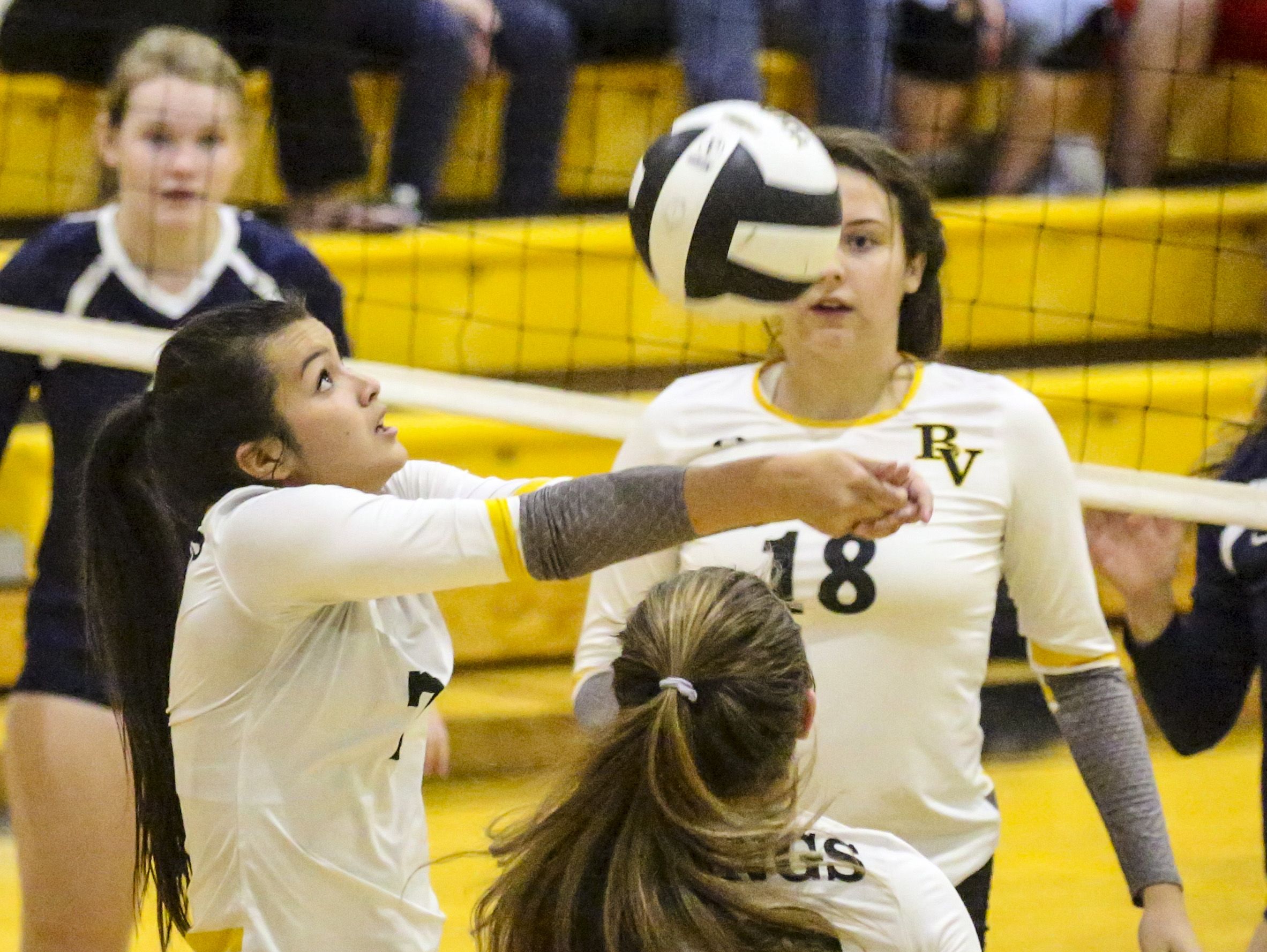 Tampa Academy of Holy Names played Bishop Verot in their Region 5A-3 volleyball quarterfinal.