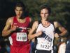Estero High School's Arye Beck, right, races in the Hoptar Invitational at Veterans Park in Lehigh Acres recently.