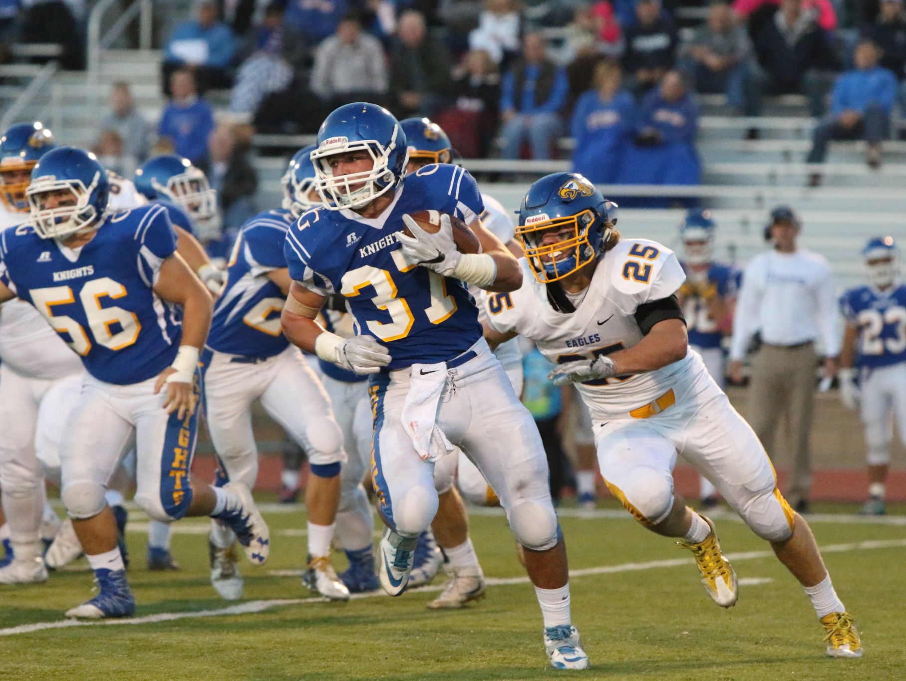 Thompson, Burnison, defense carry O’Gorman to win over Aberdeen Central ...