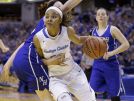 Heritage Christian's Katlyn Gilbert helped the Eagles to a Class 3A state title last season.