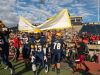 Battle Creek Central takes the field against Portage Central Thursday evening.