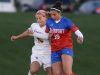 Fairport’s Micaela Brigida, right, and Victor’s Samantha White battle for the ball.