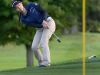Pittsford's Sydney Ball tries to coax her putt in at No. 17 but just misses. Ball finished with an 85 to advance to states.