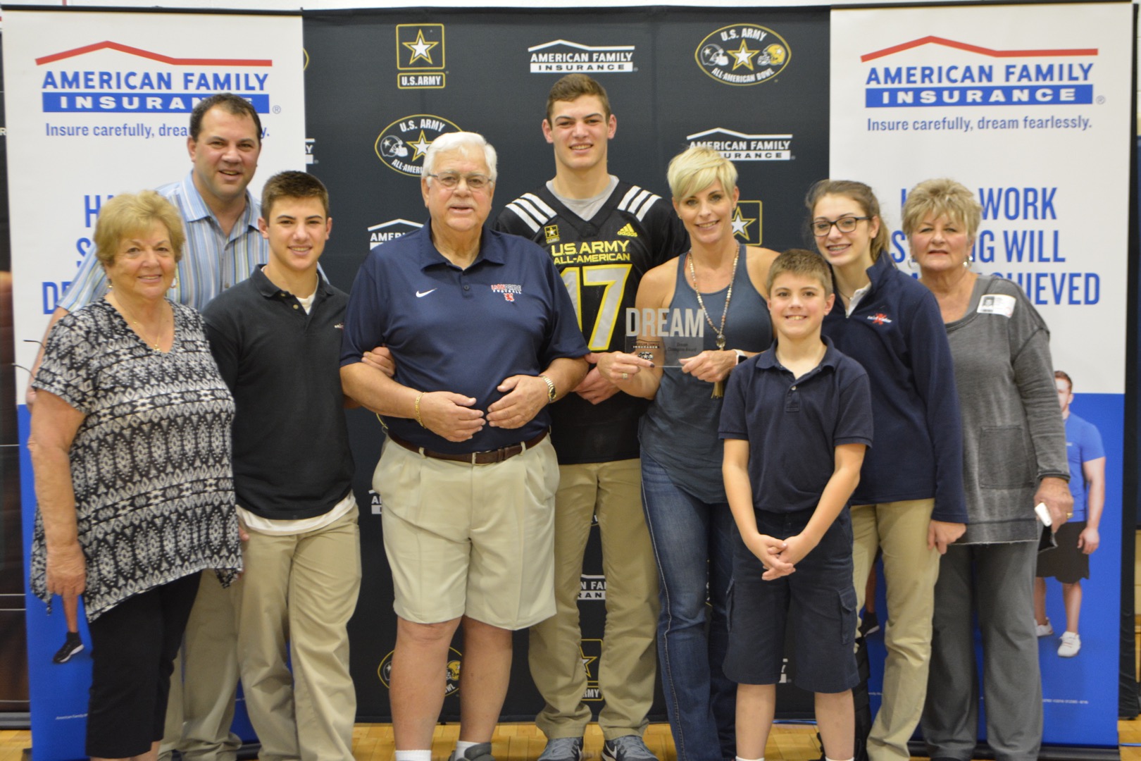 ND Commit Cole Kmet Receives Army Jersey