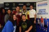 Jay Tufele presented his Dream Champion award to his parents and siblings (Photo: AAG)