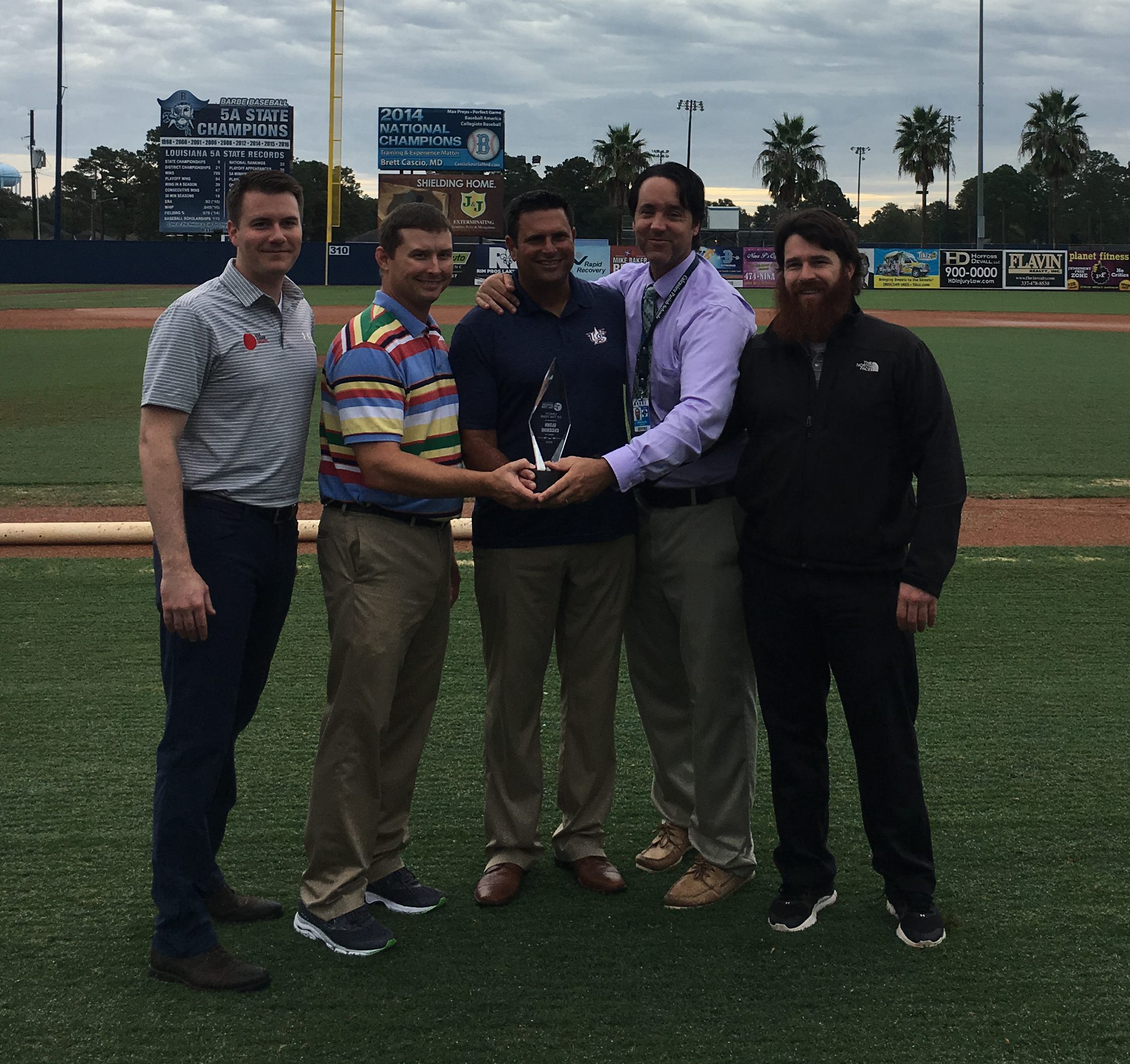 Barbe's Cecchini named National High School Baseball Coach of the Year