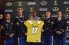 Jamire Calvin receives his U.S. Army All-American Bowl jersey (Photo: U.S. Army All-American Bowl)