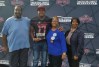 Ryan Johnson presented his parents, Angela and Roderick Johnson, with the Dream Champion Award. (Photo: Intersport)