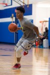 Sep 23, 2015; Dallas, TX, USA; Advance Preparatory International point guard Trevon Duval during practice at the Mark Cuban Heroes Basketball Center. -- Photo by Jerome Miron USA TODAY Sports Images, Gannett ORG XMIT: US 133760 API 9/23/2015 [Via MerlinFTP Drop]