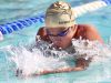 Bishop Verot's Santi Corredor competes in the boys 200 IM during the 2014 FHSAA District 9 Class 1A Championships at Sam Fleishman Regional Sports Complex on Tuesday.