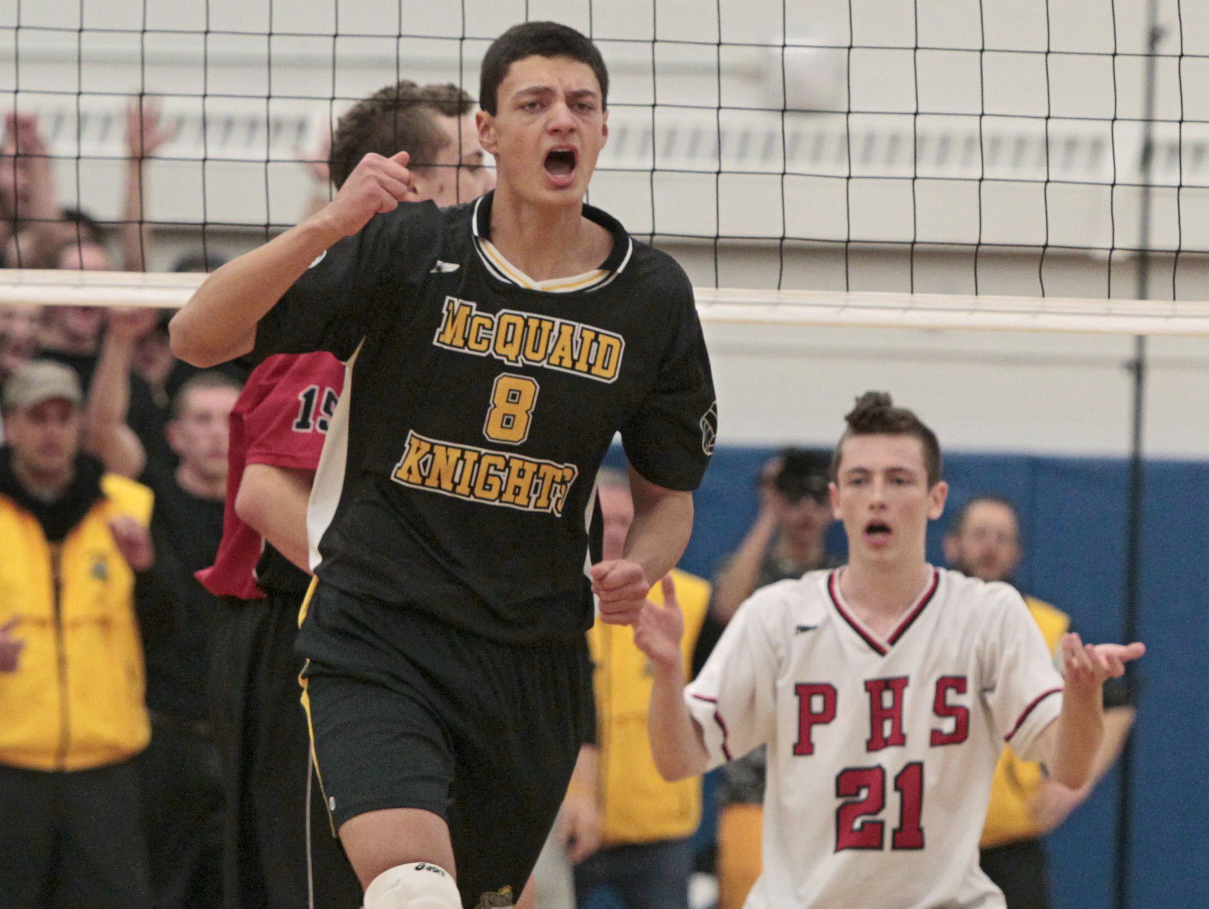 Section V boys volleyball loaded, setting table for states | USA TODAY ...