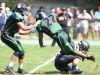 Spackenkill running back Andres Blanco is tackled during a game against Marlboro on Sept. 19, 2015.