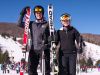 Webster Thomas brother and sister Joseph and Gigi Vasile are Section V champion downhill skiers.
