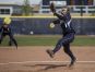Marysville's Paige Ameel throws a pitch during a softball game Tuesday, May 17, 2016 at Marysville High School.