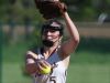 Pittsford Mendon’s pitcher Taryn Welch winds up.
