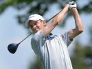 Kendall's Evan Gaesser watches his tee shot on the first hole during the Section 5 SuperSectionals held at Clifton Springs Country Club on Monday, May 23, 2016. Gaesser qualified for the state tournament with a two-round score of 149.