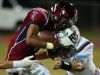 La Quinta's Justin Anderson carries the ball against Rancho Mirage on Friday, September 9, 2016 in La Quinta.
