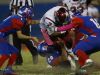 La Quinta High School in white top, dominates Indio High School at Ed White Stadium on October 27, 2016.