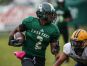 Cass Tech's Donovan Johnson runs the ball to score a touchdown during a 35-7 win over Dearborn Fordson in Detroit.