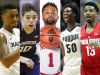 Left to right: Trevon Bluiett, Bryant McIntosh, James Blackmon Jr., Caleb Swanigan and JaQuan Lyle.