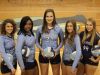The Airline seniors played their final game Wednesday in a loss at Acadiana. Pictured are Ashley Haigler, Aspen Oliver, Lauren PIlcher, Haylea Patterson and Cassie Bailey.