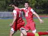 Somers Jack Maher (10) and Luke Bugoni (18) celebrated after scoring against Goshen in the second half at the Class A boys soccer regional finals at Middletown High School on Nov. 4, 2016. Somers won 2-0.