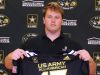 Lipscomb Academy senior Rutger Reitmaier received an honorary jersey for the U.S. Army All-American Bowl on Friday.