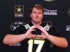 Rutger Reitmaier, a Lipscomb Academy senior, received an honorary U.S. Army All-American Bowl on Friday. He is an Oregon commitment.