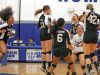 Ossining celebrates their win over Ursuline School during Section 1 girls volleyball Class AA finals at Hendrick Hudson High School in Montrose Nov. 4, 2016.