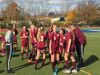 The Arlington girls soccer team readies to take the field for the Class AA regional final.