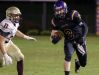Guerin Catholic's Carter McGinnis (right) was named to the All-Circle City Conference team.