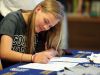 South Salem senior Hannah Hersh signs a letter of intent to play soccer at Corban University during a signing ceremony on Tuesday, Nov. 8, 2016, at South Salem High School.