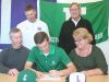 Lakeview's Nate Jones signs his National Letter of Intent to play baseball at Eastern Michigan University.