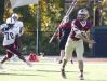 Iona Prep quarterback Mike Apostolopoulos throws a pass during his team's 41-0 victory over Fordham Prep on Nov. 6, 2016.