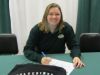 St. Mark's senior Abbey Mayse signs to play softball at Wesley.