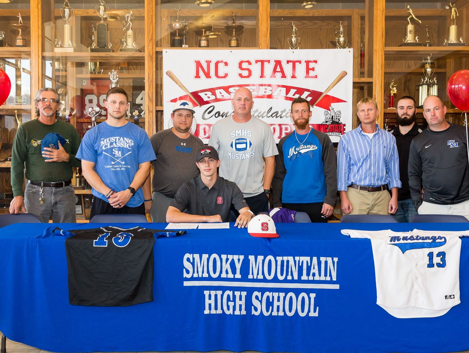 Smoky Mountain senior Cole Hooper has signed to play college baseball for N.C. State.