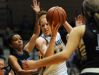 North Harrison's Lilly Hatton (center) looks to shoot against Charlestown on Saturday at North Harrison High School. (Photo by David Lee Hartlage, Special to The Courier-Journal) Nov. 12, 2016