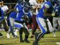 Antwain Holden of Woodbridge runs against Milford on Oct. 28. The Blue Raiders have been ranked No. 1 in Division II by The News Journal all season, and will open the playoffs at home against Howard on Friday night.