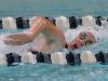 Pittsford's Maggie Brennan wins the 500 yard freestyle with a time of 5:29.77 during regular season meet against Victor at Pittsford Mendon High School on Thursday, Sept. 8, 2016.