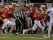 D.J. Stewart of Kimberly follows the block of Mason Bartol against Appleton West’s Blake Pahlow (Photo: Ron Page/USA TODAY NETWORK-Wisconsin)