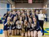 DMA defeats Ursulineto win the DIAA volleyball finals at UD's Bob Carpenter Center.