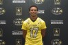 Earnest Brown receives his Army All-American Bowl honorary jersey (Photo: AAG)