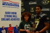 Justin Foster presented his sister, Mahogany Foster, with the Dream Champion Award. (Photo: AAG)
