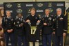 Rutger Reitmaier receives his honorary jersey for the Army All-American Bowl (Photo: Army All-American Game)