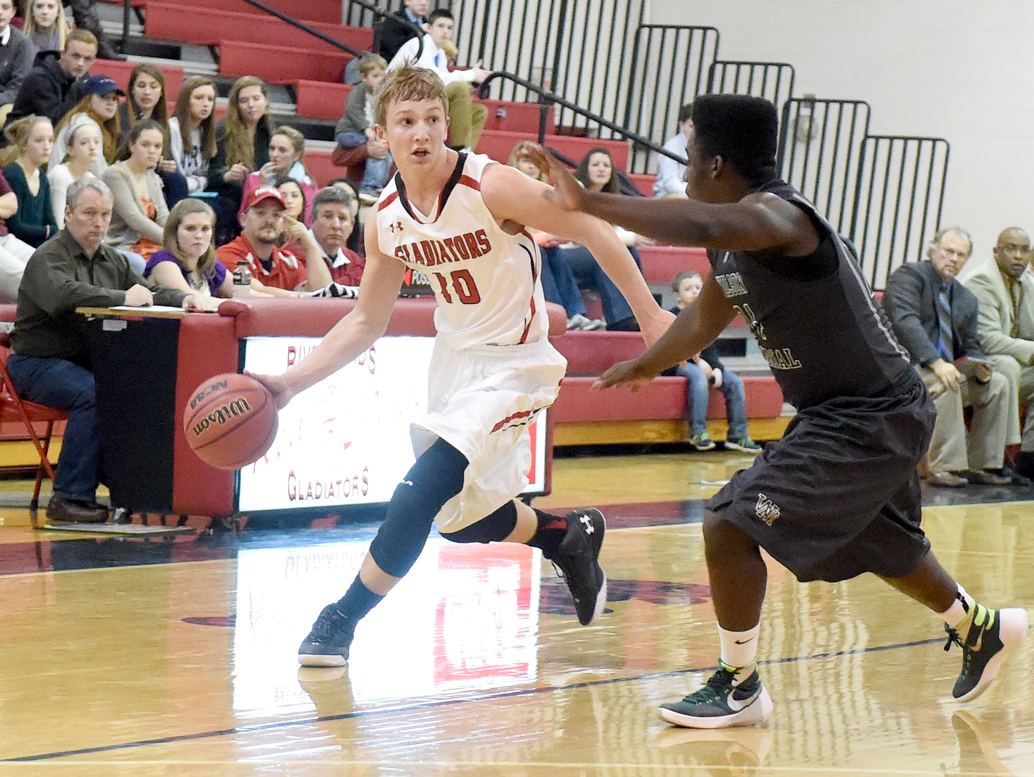 Riverheads' Brett Hostetler, left, was a second-team All-Conference 44 selection last year.