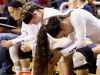 Robert E. Lee's MacKensie Bowles and her teammates put aside their usual goofiness during practice leading up to this year's 2A volleyball state title game, but it wasn't enough as Lee fell to Marion Senior.