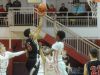 Ridgeview's Jalen Henderson drives the lane against Stuart Hall Tuesday night in boys basketball action.