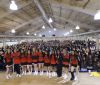 The Iraan High School cheerleaders gather for a group picture with the hundreds of other West Texas cheerleaders that came to support them (Photo: Ronald W. Erdrich, Abilene Reporter News)