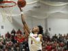 New Albany's Romeo Langford (1) shoots against Floyd Central on Friday at New Albany High School. (Photo by David Lee Hartlage, Special to The Courier-Journal) Dec. 9, 2016